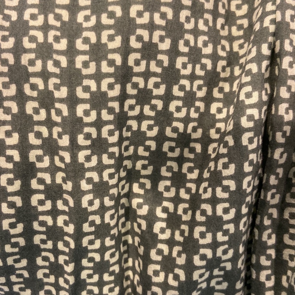 J Jill green size small tall maxi skirt beautiful pattern π EUC - Picture 10 of 10